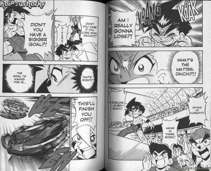 Bakuden Shoot Beyblade Chapter 10.4 8